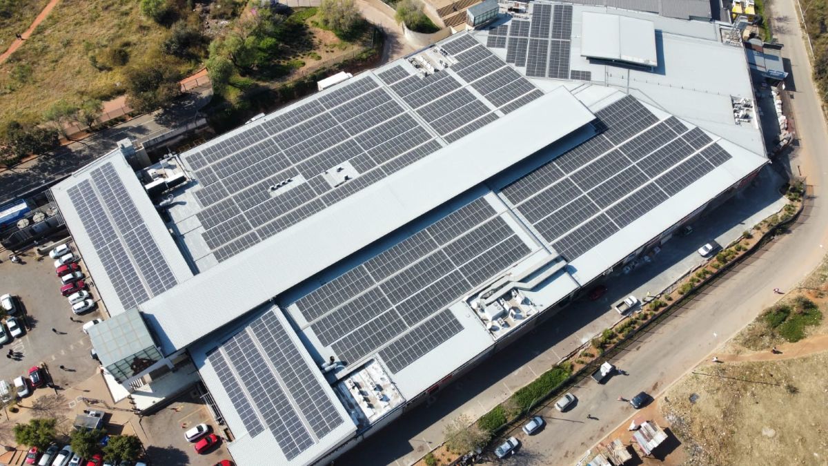 Kagiso Mall solar project