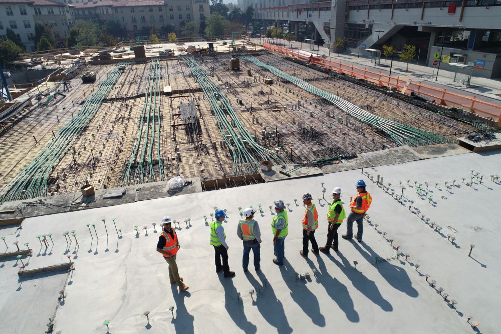 Independent solar construction site inspection