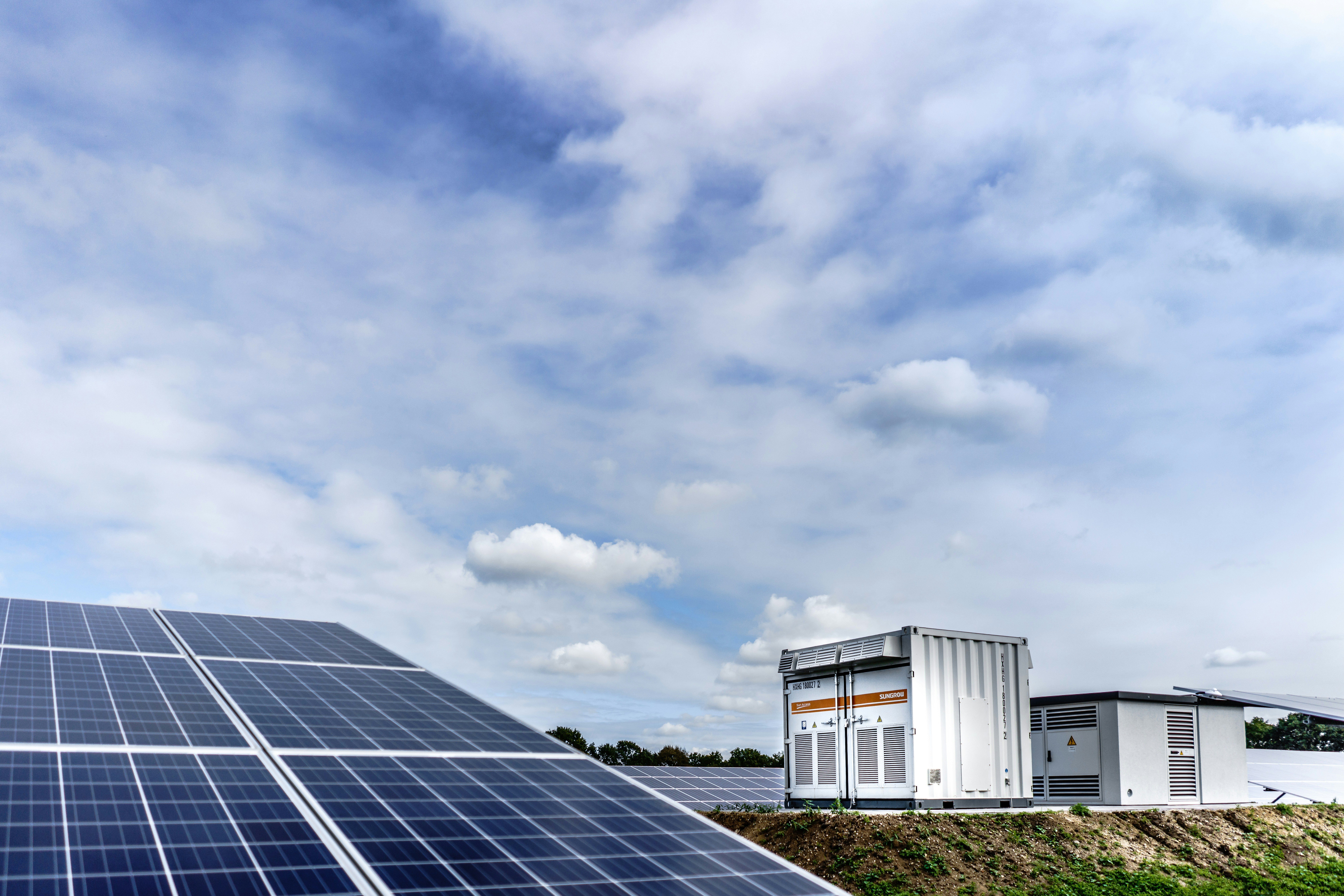 Commercial battery energy storage installation